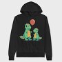 Playful Dinosaur Dinos Balloon Onesie, Hanorac Oversize Barbati (Unisex)