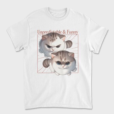 Playful Grumpy Cats, Tricou Barbati (Unisex)