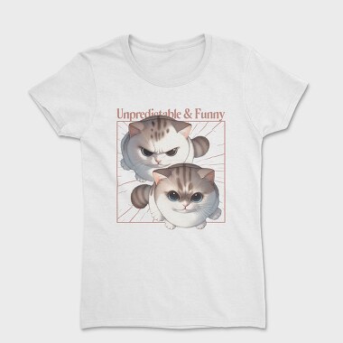 Playful Grumpy Cats, Tricou Femei
