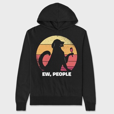 Hanorac Barbati (Unisex), Dog Ew People