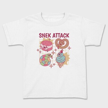 Playful Snake Food, Tricou Copii