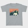 Polar Bear Landscape, Tricou Copii