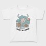 Yeti Monster Eating Cookies, Tricou Copii