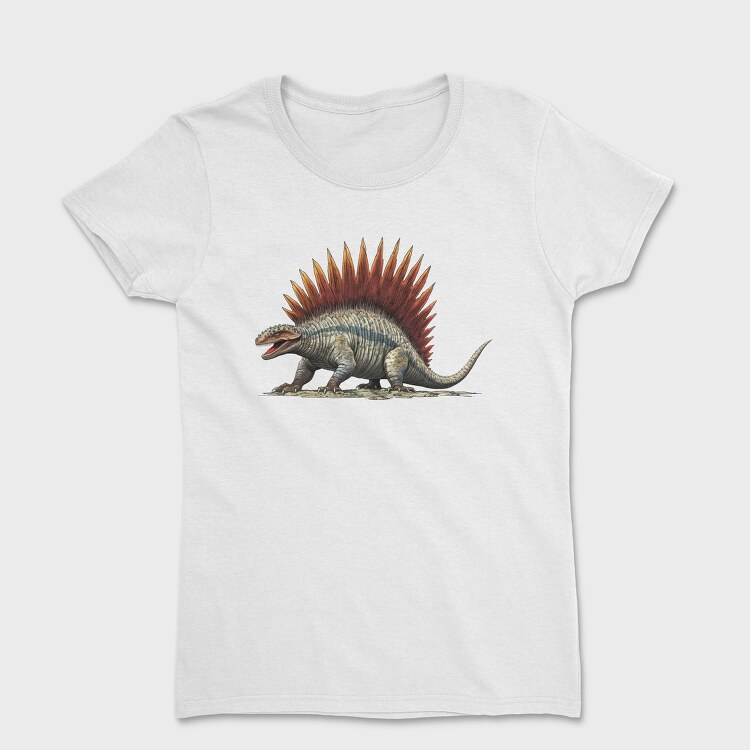 Prehistoric Dimetrodon, Tricou Femei