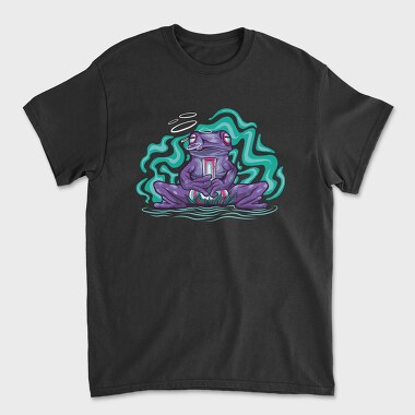 Psychedelic Trippy Frog Animal, Tricou Barbati (Unisex)