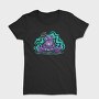 Psychedelic Trippy Frog Animal, Tricou Femei