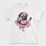 Pug Ballerina Ballet, Tricou Barbati (Unisex)