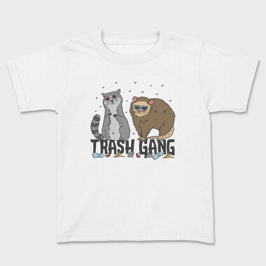 Raccoon And Possum Animals, Tricou Copii