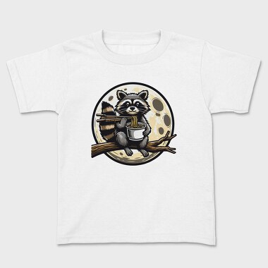 Raccoon Ramen Lover, Tricou Copii