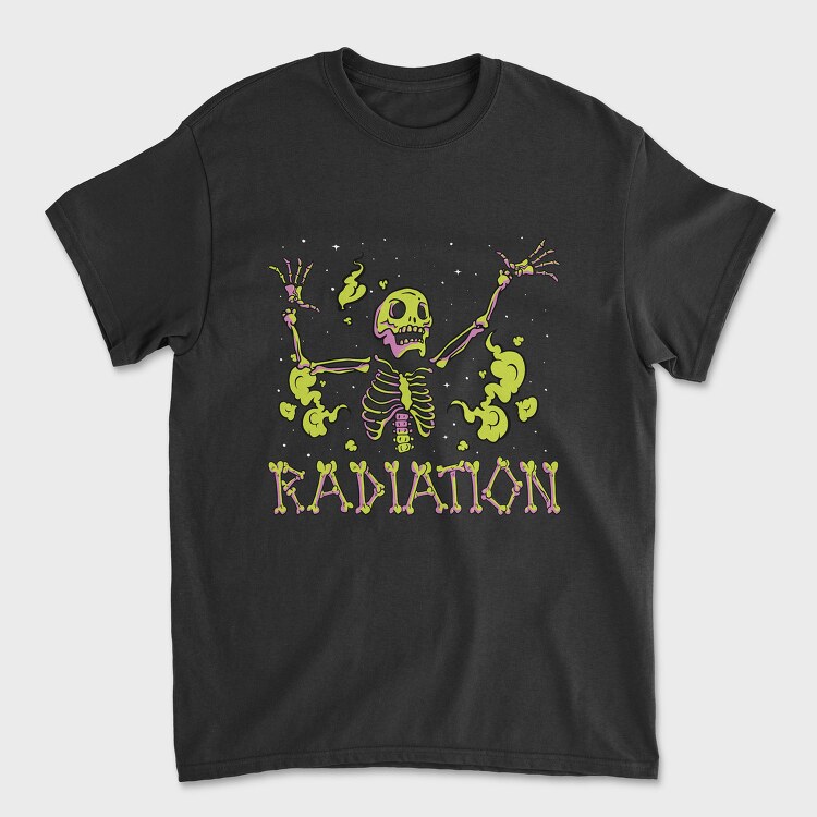 Radioactive Skeleton Creature, Tricou Barbati (Unisex)