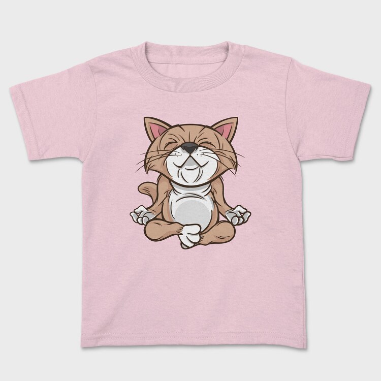 Yoga Cat, Tricou Copii