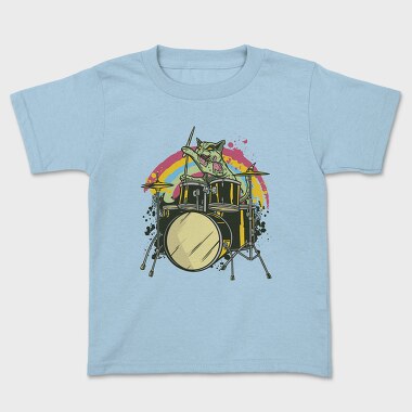 Zombie Cat Drummer, Tricou Copii