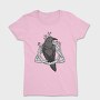Raven On Nordic Symbol, Tricou Femei