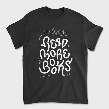 Read More Books, Tricou Barbati (Unisex)
