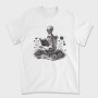 Reading Skeleton, Tricou Barbati (Unisex)
