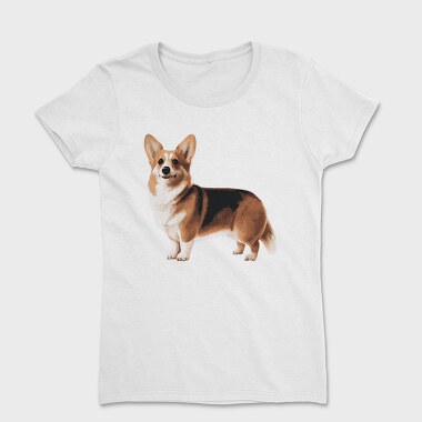 Realistic Corgi, Tricou Femei