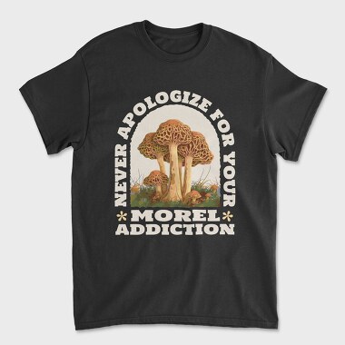 Realistic Morel Mushrooms, Tricou Barbati (Unisex)