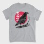 Red Moon Raven Traditional Crow, Tricou Barbati (Unisex)