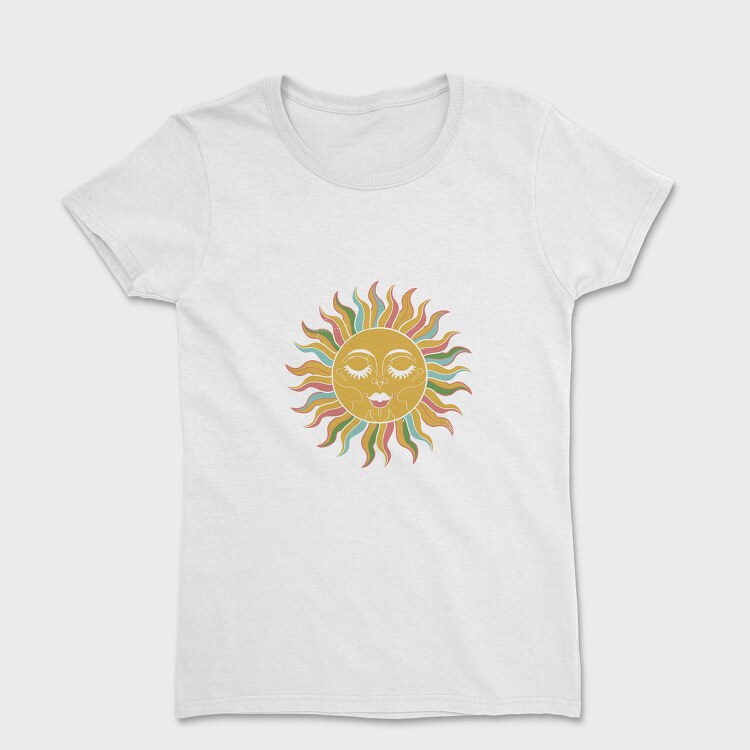 Resting Witchy Face Sun, Tricou Femei