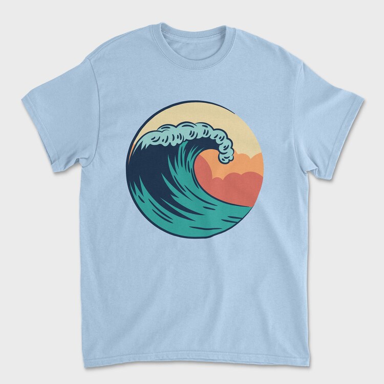 Retro Wave Art Vintage Wave, Tricou Barbati (Unisex)