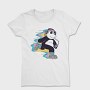 Roller Skating Panda, Tricou Femei