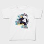 Roller Skating Panda, Tricou Copii