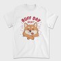 Ruff Day Funny Pet Dog Quote, Tricou Barbati (Unisex)