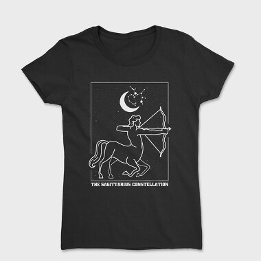 Sagittarius Zodiac Constellation, Tricou Femei