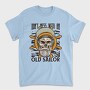 Sailor Skull Captain Illustration, Tricou Barbati (Unisex)