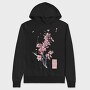 Sakura Branch Poster, Hanorac Oversize Barbati (Unisex)