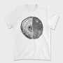 Tree Rings And Finger Print Digital, Tricou Barbati (Unisex)