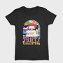 Trippy Christmas Santa, Tricou Femei