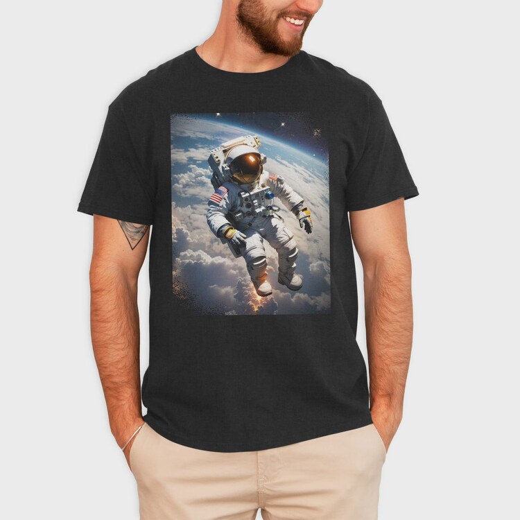 Astronaut Spacewalk, Tricou Barbati (Unisex)