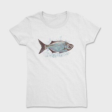 Tricou Femei, Fish Drawing