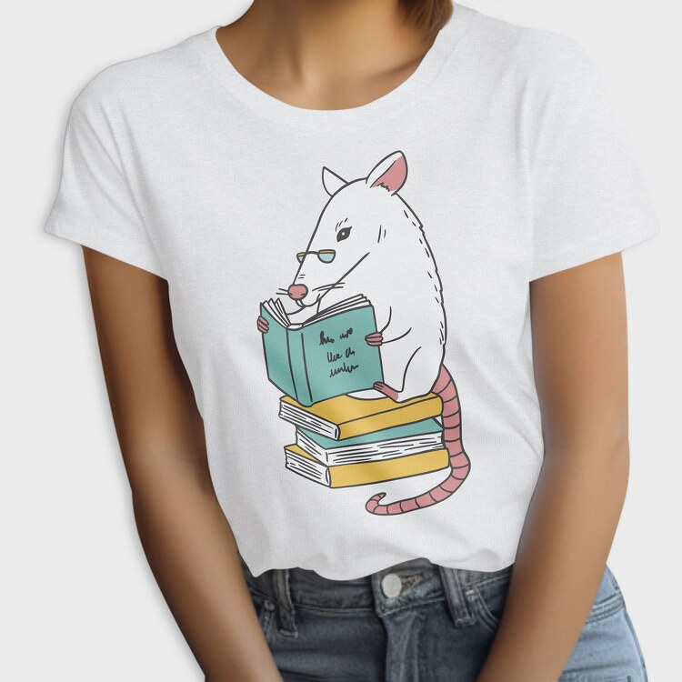 Book Rat, Tricou Femei
