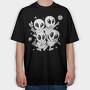 Vegetable Aliens, Tricou Oversize Barbati (Unisex)