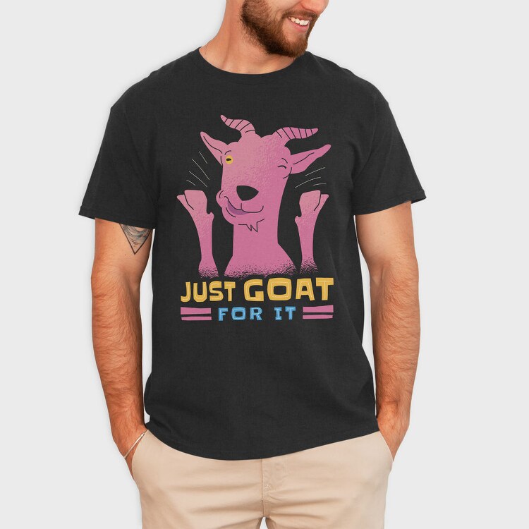 Just Goat For It, Tricou Barbati (Unisex)