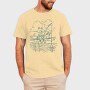 Fishing Cat Doodle, Tricou Barbati (Unisex)