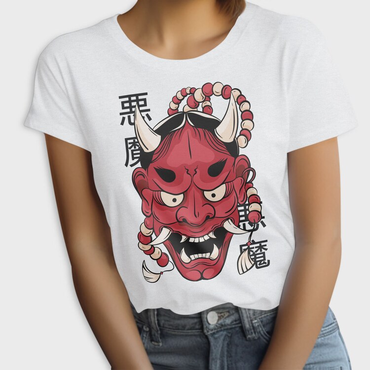 Awesome Hannya Demon Mask, Tricou Femei