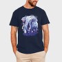 Watercolor Elephant, Tricou Barbati (Unisex)