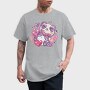 Kawaii Anime Animals Panda, Tricou Barbati (Unisex)