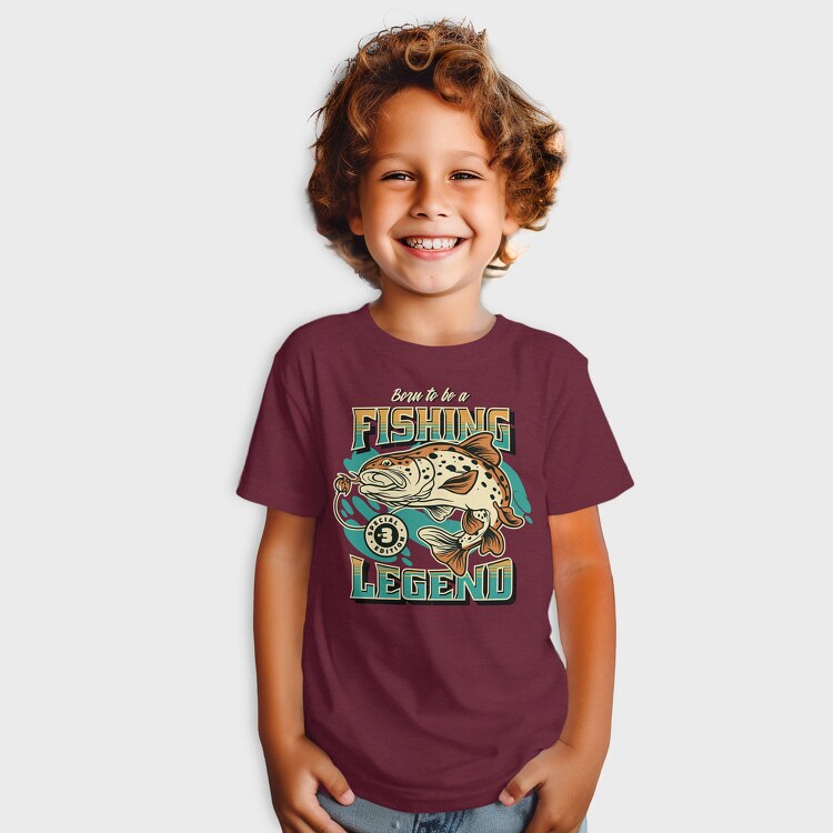 Born to Be a Fishing Legend, Tricou Copii