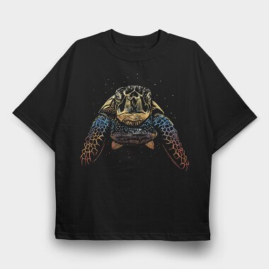 Colorful Turtle Colours, Tricou Oversize Barbati (Unisex)