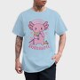 Axolotl Eating Candy Snaxalotl, Tricou Barbati (Unisex)