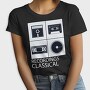 Vintage Audio Cassette Classical, Tricou Femei