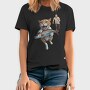 Comical Cat And Fish Escape, Tricou Barbati (Unisex)
