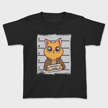 Mugshot Cat, Tricou Copii