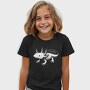 Axolotl Floating Monochrome, Tricou Copii