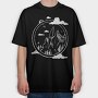 Compass Mountains, Tricou Oversize Barbati (Unisex)