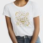 Vintage Cancer Constellation Zodiac Sign, Tricou Femei